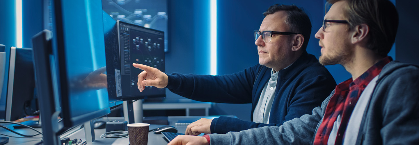 cybersecurity team identifies vulnerability on a computer