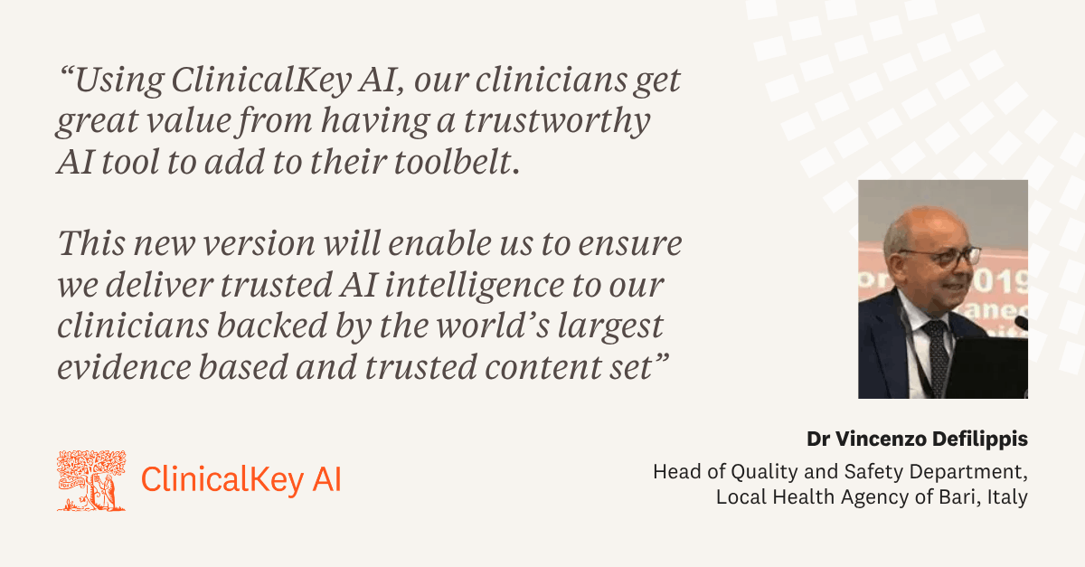 De la boîte noire à la boîte de verre : comment ClinicalKey AI redéfinit la confiance dans l'aide à la décision clinique