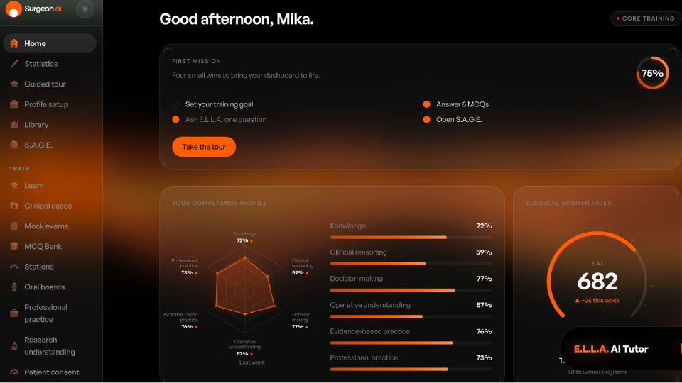 Surgeon.AI lance une plateforme mondiale de formation sur l'IA pour les chirurgiens